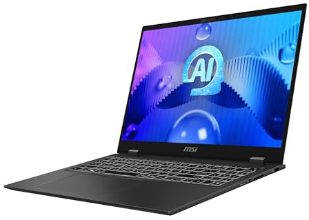 MSI Prestige 16 AI Studio EVO B1VG-008DE - 16 UHD OLED Display, Intel Core Ultra 9 185H, 32GB RAM, 1TB SSD, NVIDIA