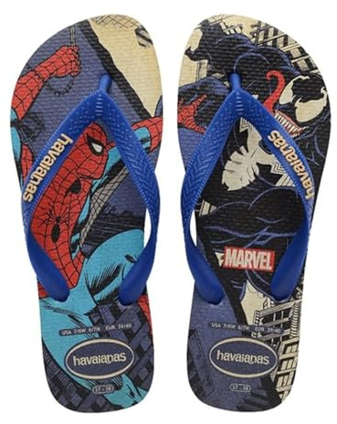 Havaianas - Top Marvel Classics, Infradito Comode, Leggere E Resistenti, Stampa Dei Fumetti Dei Supereroi Marvel, Uomo