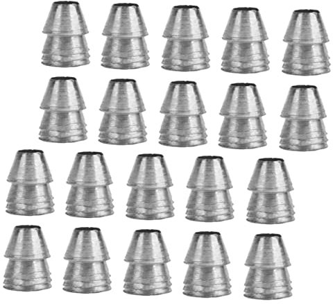 TINEASUR 20 Piezas Cuña Redonda Para Martillo Cuña De Hierro Cónica Accesorios De Instalación De Repuesto Para Mango Por Paquete Para Mango De Martillo