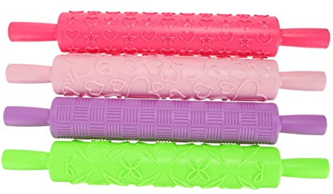 GALPADA in Goffrata per Biscotti Set 4 Pezzi Utensile per da Te per Dolci e Pasta per Ragazza