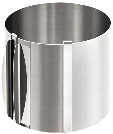 Stampi ad anello per la cottura, diametro 16-30 cm, forma rotonda per torte, forniture per cornici per pasticceria, strumenti di decorazione, accessori da forno per dessert