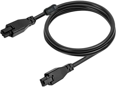 2M 6-Pin AMS HUB Lite Verlängerungskabel für Bambu Lab X1/P1 Serie, 22AWG Kupferkern Verlängerungskabel mit Magnetischem Ring Compatible with P1P/P1S/X1C/X1/X1E 3D Drucker