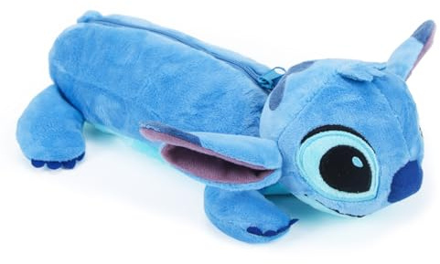 Tydeus Plüsch Federmäppchen Blau, Federtasche für Schreibwaren Unisex, Große Kapazität Mäppchen, Niedliche Schule Geschenke für Kinder