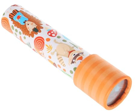 Toyvian Caleidoscopio Papel Duradero Infantil Giratorio Educativo Tamaño Pequeño Juguete Científico Nostálgico para Estimular Creatividad y Diversión, Uso Didáctico para Niños Pequeños