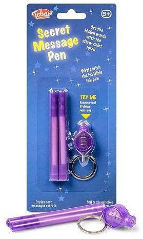 Tobar - 09190 - Stylo Message Secret, Encre Invisible, Violet