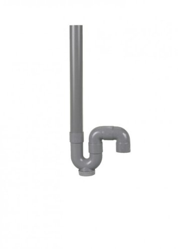 Regiplast SV Siphon für Waschmaschine, PVC, Auslass senkrecht