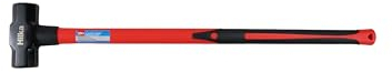 Hilka 55600070 7 lb Pro Craft Sledge Hammer Fiber Glass Shaft, Red