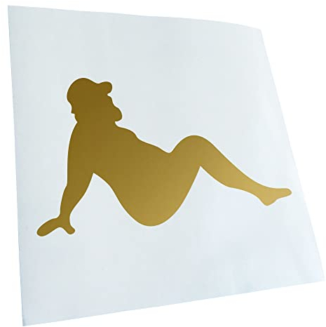 Kiwistar - Autoaufkleber - Gold - 60 x 35 cm - Körperkult Fett - Heckscheibenaufkleber Auto Aufkleber wetterfest für Kfz LKW Mofa Truck - Sticker außen selbstklebend Tuning Zubehör für Fenster