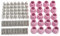 90 pcs/satz Gaslinse Düse Elektroden Düsen Plasmaschneider Schneidbrenner Collet Körper Verbrauchsmaterial Tassen Kit