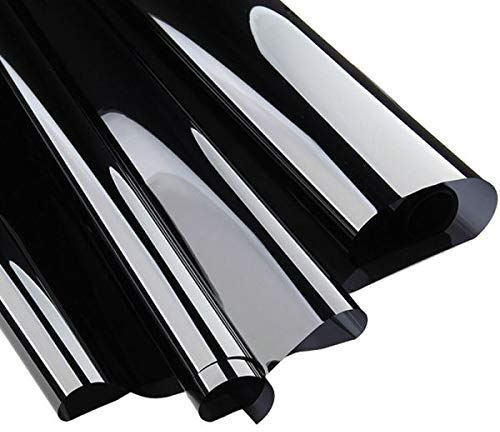 StickersLab – Glasfolie selbstklebend, Abg-Tönungsfolie für Autoscheiben der Serie Black Shade (45 %, 76 cm x 3 m)