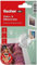 fischer Bilderkralle, Bilderhaken in Weiß, Montage ohne Bohren & Werkzeug, der bessere Nagel, Wandhaken zur Befestigung von Bildern, Deko, Uhren, uvm., 8 Stück