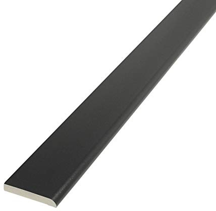 Pencil Round uPVC Architrave Trim (5m) - 45mm, Anthracite Grey (Smooth)