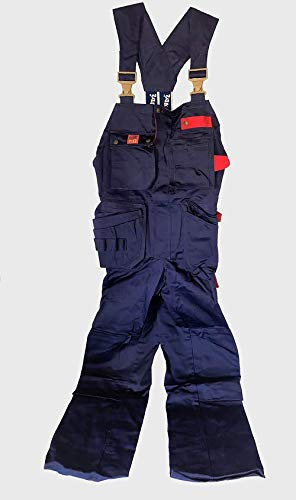 myMAW FRISTADS Flammschutz-Latzhose FLAM-99-14 Arbeitslatzhose Flammschutzhose Hose, Größe:46