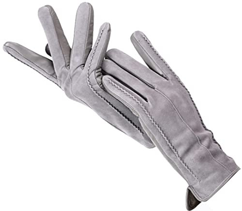 Winter Damen Lederhandschuhe Wildleder 50% Leder 50% Damen Handschuhe