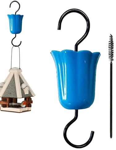 Protezione per formiche per mangiatoia per colibri, ganci per protezione dalle formiche all'aperto – Stazione di alimentazione da giardino per colibri, gancio di protezione per formiche, appassionati