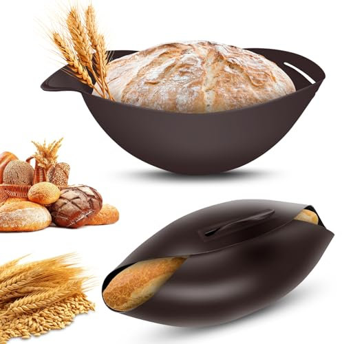 Stampo Plumcake Stampo Pane Cassetta Silicone Antiaderente Ciotola Per Pane Ovale 3 In 1 Teglia Plumcake Pane In Cassetta Temperatura Max 230°C Multiuso Per Pane Torte E Pasticcini