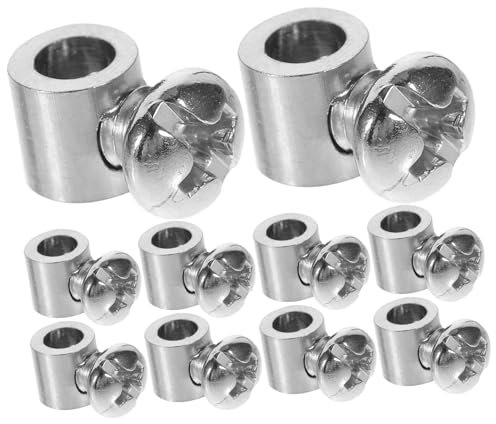 Veemoon 10piezas Abrazaderas Cable Sujetadores Cables Tensión Grapas Inoxidable