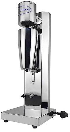 PAHION Milkshake Maker 2 Geschwindigkeiten Elektrische Milchshaker Maschine Getränkemixer 304 Edelstahl Smoothie Maker Mixer Milchaufschäumer Kaffee-Aufschäumer Für Protein Shakes Cocktails