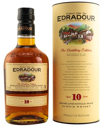 Edradour 10 Years Whiskey, 1er Pack (1 x 700 ml)