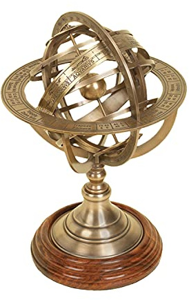 Deco 79 Messing Globe Armillary Einzigartige Tisch Decor