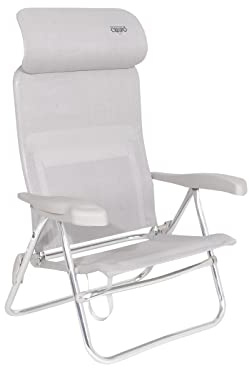 Crespo - Silla de Playa - AL/205 - Compact - Gris Claro