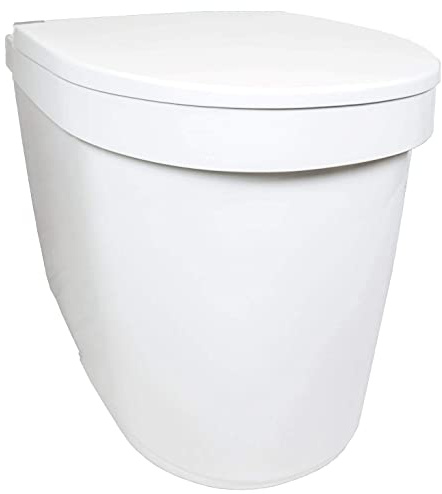 Separett Tiny® WC senza acqua con serbatoio di urina - lotto limitato, si prega di leggere sotto bianco