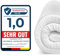 Dailydream viscoelastischer Matratzentopper “Model L“ mit Memory Foam Effekt, 90x190x7cm, Edition Standard