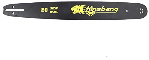 Topteng 20 Chainsaw Guide Bar For 52CC 58CC 62CC 68CC 76 Drive Links 0.325 0.058G