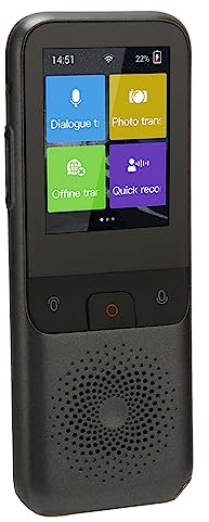 Zwei-Wege-Sprachübersetzer, Sprach- und Fotoübersetzung in Echtzeit, Online in 134 Sprachen, Offline in 10 Sprachen, in Text, Intelligenter Übersetzer