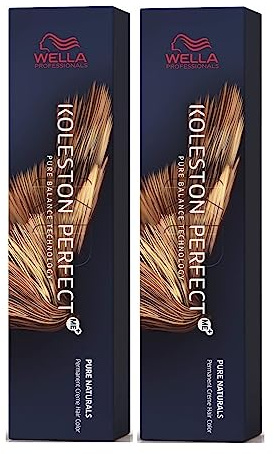 2er Wella Koleston Perfect ME+ Pure Naturals 5/07 Light Brown/Natural Brown 60ml