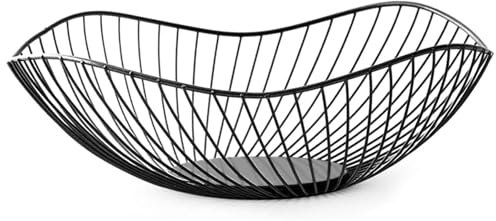 Jlnmmn Cestino per Frutta, Cesto Portafrutta, Portafrutta da Tavolo in Metallo, Portafrutta Moderno, Porta Frutta, Portafrutta, per Frutta, Snack e Torte, per Soggiorno, Tavolo da Pranzo