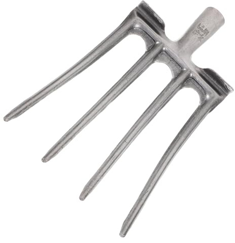 Toyvian Rastrello Manuale Da in Acciaio Al Manganese Attrezzo Per Dissodare Terreno e Diserbo Rastrello Multifunzionale Per Giardinaggio e Coltivazione Piante e
