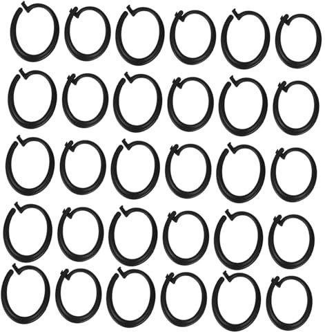 GARIOUANS Ganci per Tende in Plastica 30 Pezzi, Clip per Baldacchino e Gazebo da Esterno, Resistenti a Vento e Pioggia, Compatibili Tende e Reti Parasole per Campeggio e Giardino