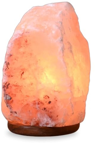 9-12KG Pink Himalayan Salt Lamp – Natural Crystal Rock Light with Free Certified 3-Pin Cable and Bulb | Authentic Handcrafted Lamp by NaturalKrafts from Punjab, Pakistan