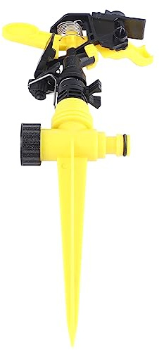 Pulvérisateur d'eau Rotatif à 360 °, arroseur de pelouse Rotatif Automatique, arroseur Circulaire d'irrigation pour Jardin, Cour et pelouse