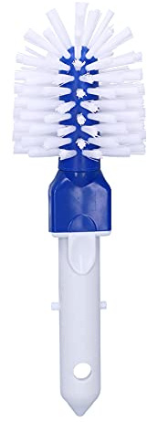 Tomantery Cepillo de Limpieza para Inodoro, Cerdas Suaves Efectivas para el Hogar, Herramienta de Limpieza del Baño, Fácil de Desinfectar, para una Profunda, Cepillo de de Mano, Suministros de Baño