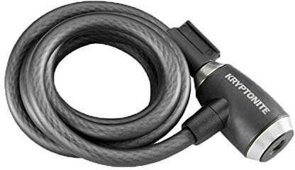 Kryptonite-Antivol de vélo à clé + support (12 mm x 180 cm)