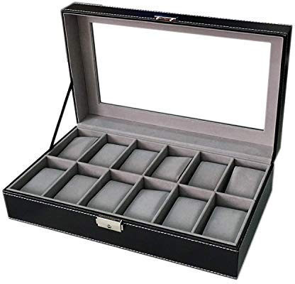 Sodynee Uhrenbox, Schwarz