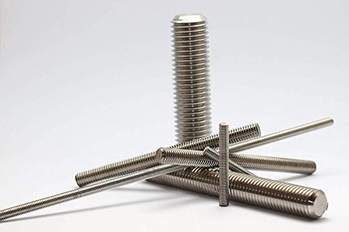 5 Stück Gewindebolzen, Gewindestange, DIN 976-A2M8x40