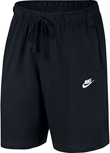 Nike Club Short Jsy - Pantalones Cortos, Hombre, Negro (Black/White), L