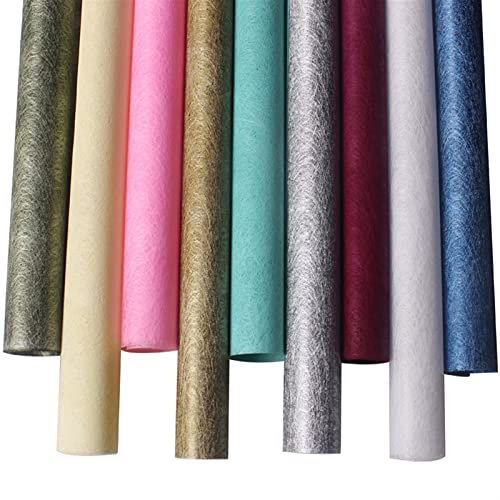WQAZ Papier d'emballage de Fleurs 3 Bouquet d'emballage de Papier à Soie Papier Bricolage Fleuriste Artisanat Matériau Cadeau Emballage Papier décor de Mariage Origami Doux comme la Peau