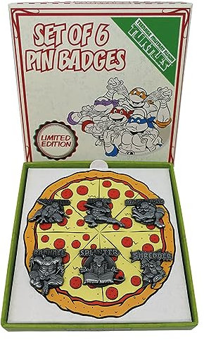 Fanattik V-Turt2 Teenage Mutant Ninja Turtles Pin Badge Set Protagonist