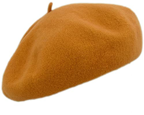 MELEGARI Baskenmütze für Damen | 100% Wolle | Margie Beret | Made in EU