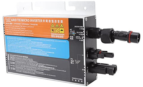 Grid Tie Inverter, Insel Abgeschirmter Aluminiumlegierungs-Solarinverter FüR Sonnenkollektor (PVGS-700W (18-60 V) 220V)