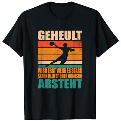 Handball Spieler Designs für Männer & Frauen Handball Fans T-Shirt