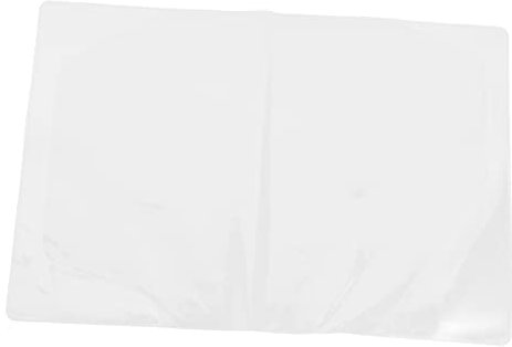 NUOBESTY Pvc Buchhülle A5 Transparent Kunststoff Schutzfolie Wiederverwendbar Schulbuch Umschlag Planer Cover Für Schule Büro