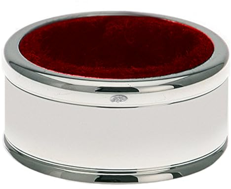 SILBERKANNE Tropfenfänger Tropfenring Liscio D 4,5 cm Silber 925 Sterling Fertig zum verschenken mit schicker Geschenkverpackung