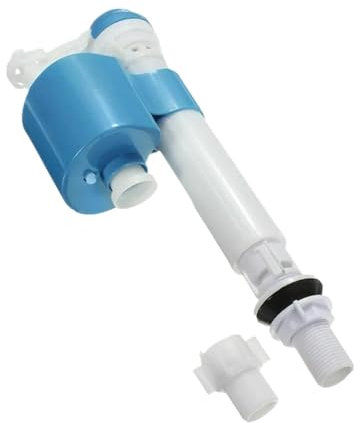CETEOR toilet repair kit, Toilet fill valve,toilet flush button,Toilet Cistern Bottom Entry Inlet Flush Valve Bottom Siphon Fill Float Universal Toilet Tank High Pressure Water Drainage Valve
