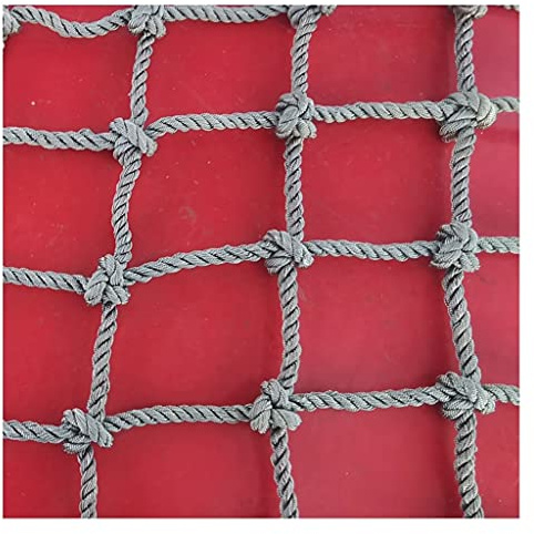 Kletternetz Kinder Outdoor Kletternetz Kinder Schaukel Kletterwand Strickleiter Robusten Schaukelnetz Für Garten Indoor Outdoor, Belastbar Bis 500 Kg(6mm-8cm,1X10m/3.3X32.81ft)