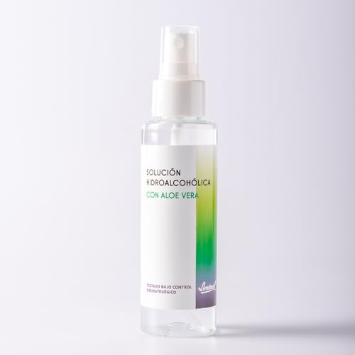 Limoncol Gel Hidroalcohólico en Spray con Aloe Vera, Higiene de Manos sin Aclarado, 70% Alcohol, Aplicación Rápida y Cómoda, 100 ml